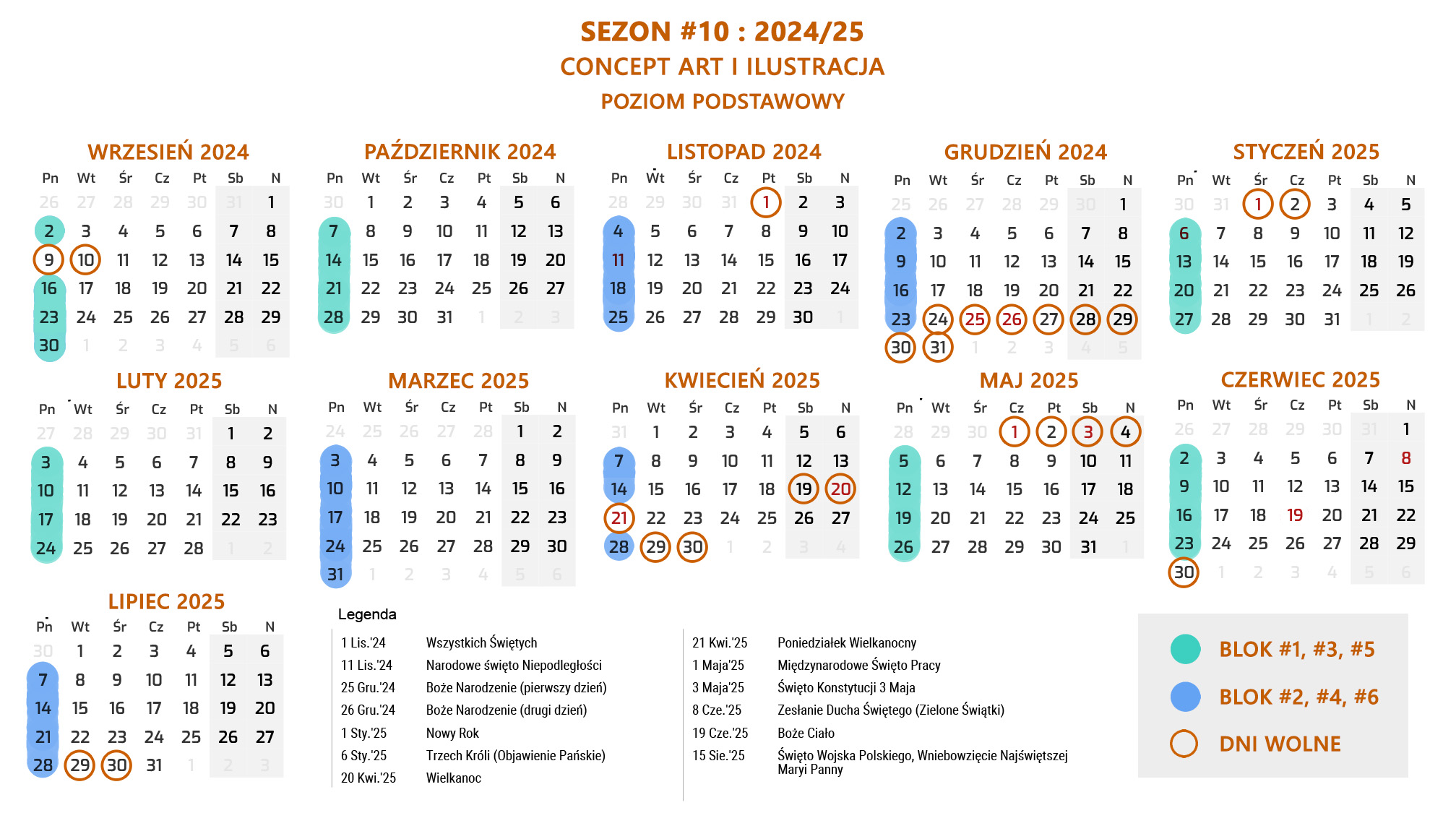 Kalendarz Fenomenarium 2023 24
