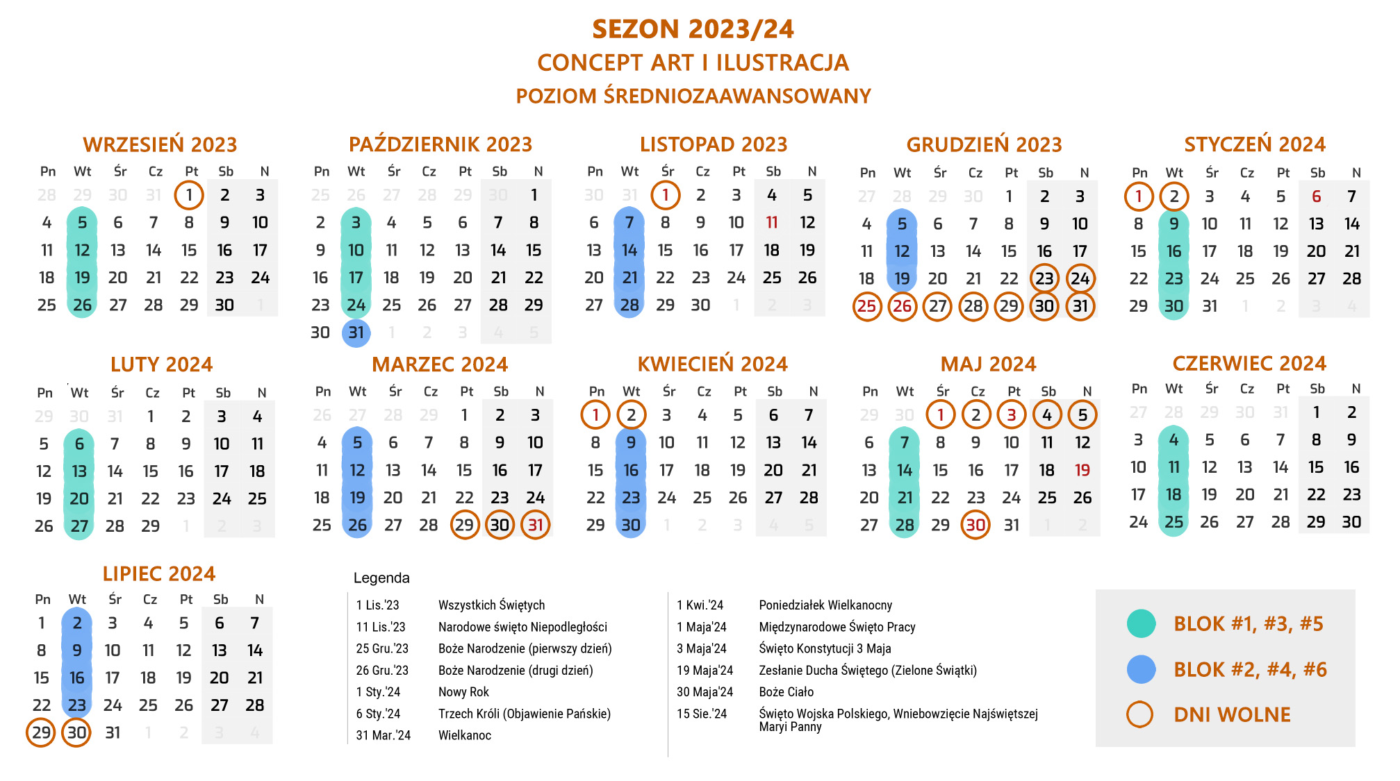 Kalendarz Fenomenarium 2023 24