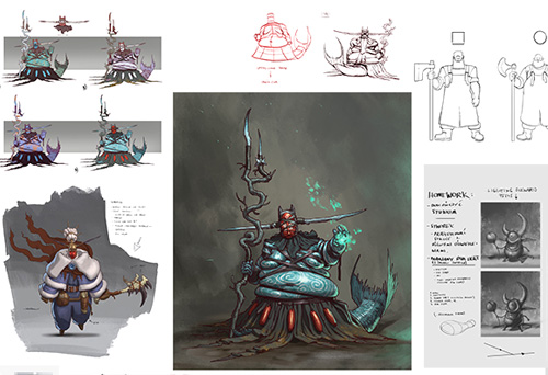 Kurs Projektowania Postaci / Character Concept Art; od podstaw, dla początkujących i średniozaawansowanych