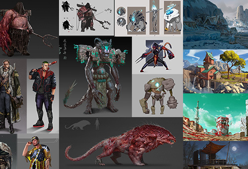 Kursy Concept Artu i Ilustracji z doświadczonymi artystami aktywnymi w branży game devu, dla aspirujących do branży kreatywnej i rozrywkowej, początkujących i zaawansowanych artystów cyfrowych. Kursy prowadzone przez doświadczonych, profesjonalnych artystów, realnie pracujących w game devie (m.in. w Techlandzie). Przygotowanie portfolio pod rekrutację. ON-LINE i stacjonarnie.